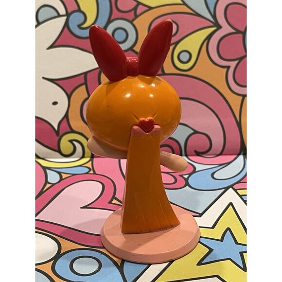 Powerpuff Girls Blossom 3.5” PVC Figure 2000 Cartoon Network Cake Topper Bakery - Picture 2 of 4